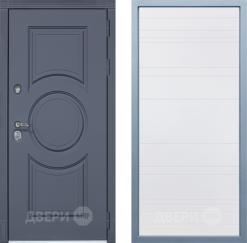 Дверь Дива МХ-30 STR Д-5 Белый в Троицк