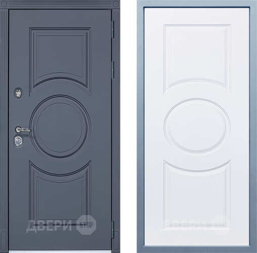 Дверь Дива МХ-30 STR Д-8 Белый в Троицк