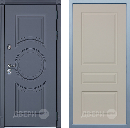 Входная металлическая Дверь Дива МХ-30 STR Д-13 Шампань в Троицк