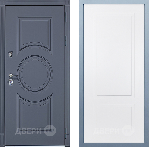 Дверь Дива МХ-30 STR Н-7 Белый в Троицк