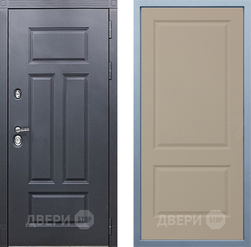 Входная металлическая Дверь Дива МХ-29 STR Д-7 Шампань в Троицк
