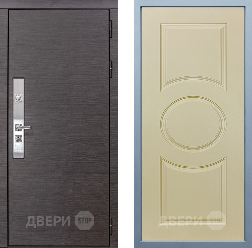 Входная металлическая Дверь Дива МХ-39 STR Д-8 Шампань в Троицк