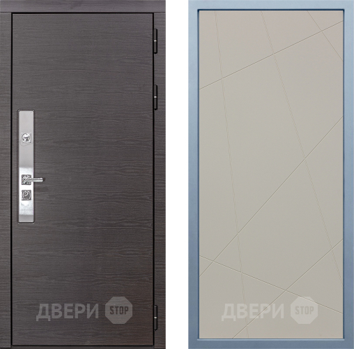 Входная металлическая Дверь Дива МХ-39 STR Д-11 Шампань в Троицк