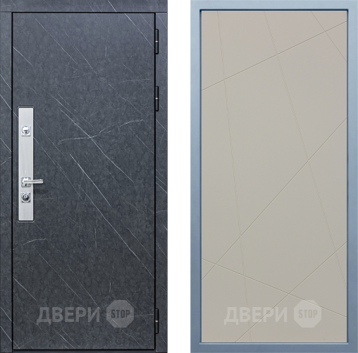 Входная металлическая Дверь Дива МХ-26 STR Д-11 Шампань в Троицк