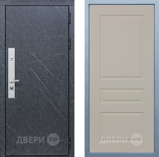 Входная металлическая Дверь Дива МХ-26 STR Д-13 Шампань в Троицк