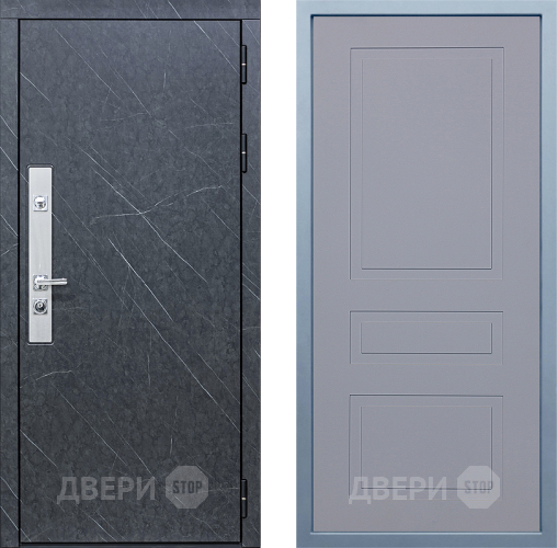 Входная металлическая Дверь Дива МХ-26 STR Н-13 Силк Маус в Троицк