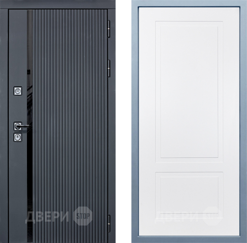 Дверь Дива МХ-46 STR Н-7 Белый в Троицк