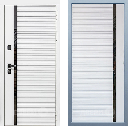 Входная металлическая Дверь Дива МХ-45 Белая STR МХ-45 Белый матовый в Троицк