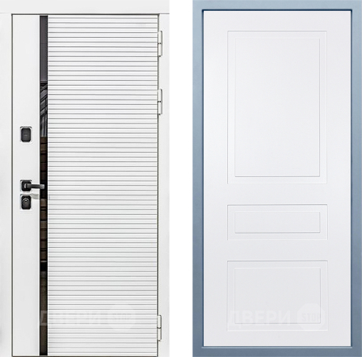 Дверь Дива МХ-45 Белая STR Н-13 Белый в Троицк