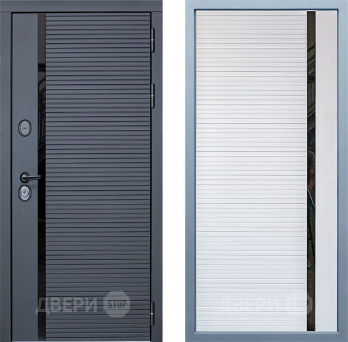 Дверь Дива МХ-45 STR МХ-45 Белый матовый в Троицк