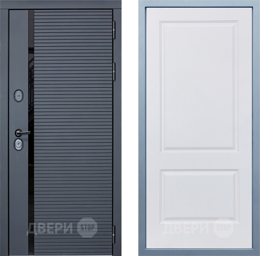 Дверь Дива МХ-45 STR Д-7 Белый в Троицк