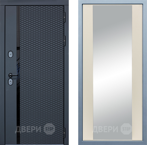 Дверь Дива МХ-47 STR Д-15 Зеркало Шампань в Троицк