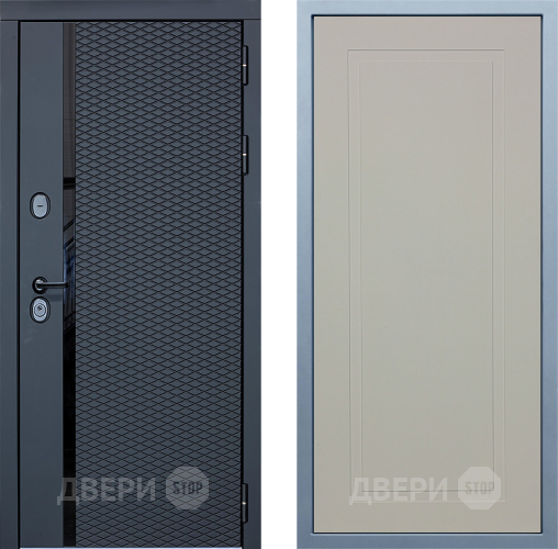 Входная металлическая Дверь Дива МХ-47 STR Н-10 Шампань в Троицк