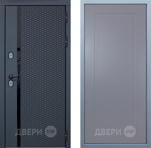 Входная металлическая Дверь Дива МХ-47 STR Н-10 Силк Маус в Троицк