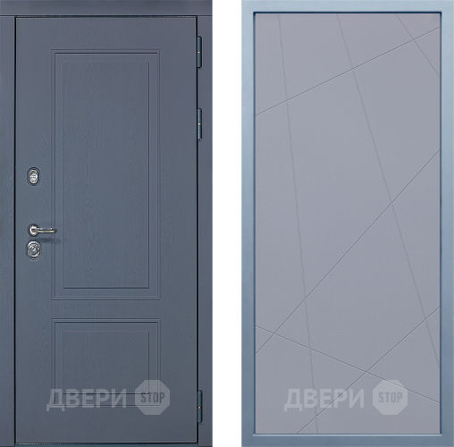 Входная металлическая Дверь Дива МХ-38 STR Д-11 Силк Маус в Троицк