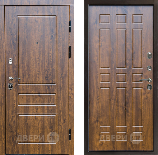 Входная металлическая Дверь Престиж Классика Дуб Спарта Дуб в Троицк