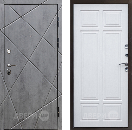 Дверь Престиж Лучи Премиум Лиственница белая в Троицк