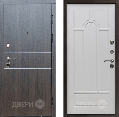 Дверь Престиж Горизонт Венге Арка Лиственница белая в Троицк