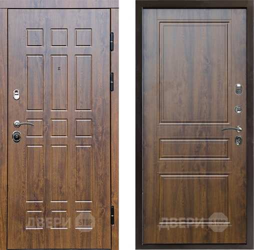 Входная металлическая Дверь Престиж Стандарт Классика Дуб в Троицк
