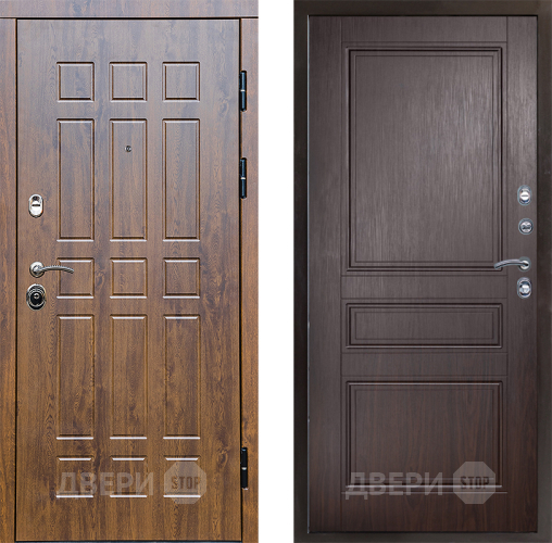 Входная металлическая Дверь Престиж Стандарт Классика Венге в Троицк
