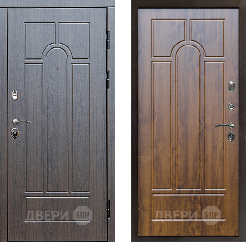 Входная металлическая Дверь Престиж Арка Арка Дуб в Троицк