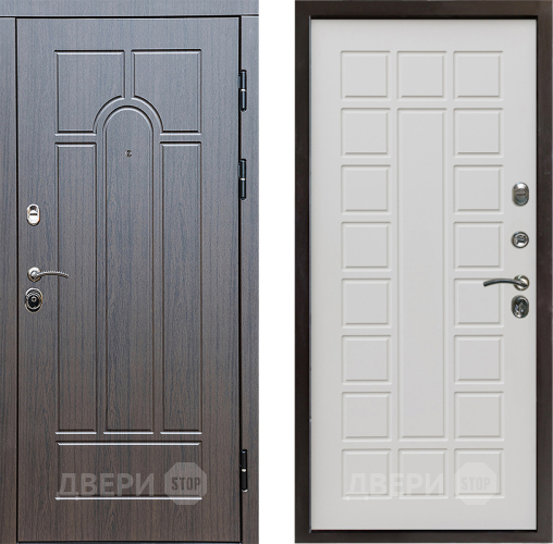 Входная металлическая Дверь Престиж Арка Престиж Бежевый мат в Троицк