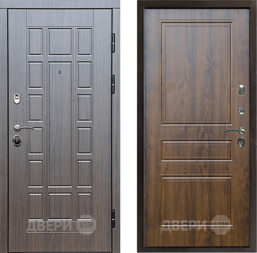 Входная металлическая Дверь Престиж Престиж Классика Дуб в Троицк