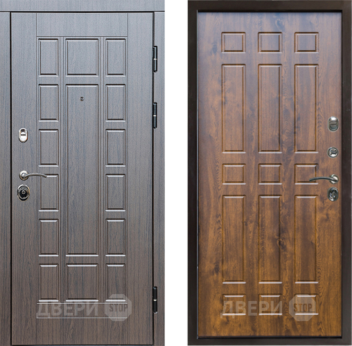Входная металлическая Дверь Престиж Престиж Спарта Дуб в Троицк