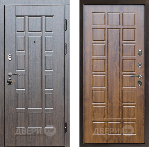 Входная металлическая Дверь Престиж Престиж Престиж Дуб в Троицк
