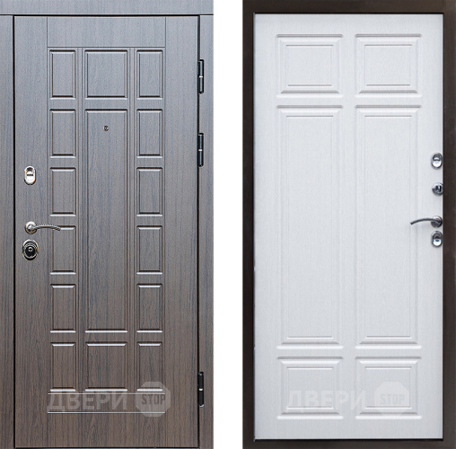 Входная металлическая Дверь Престиж Престиж Премиум Лиственница белая в Троицк