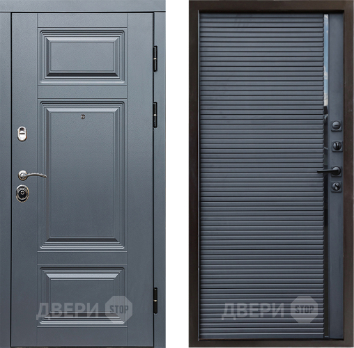 Входная металлическая Дверь Престиж Премиум Porte Черный кварц в Троицк