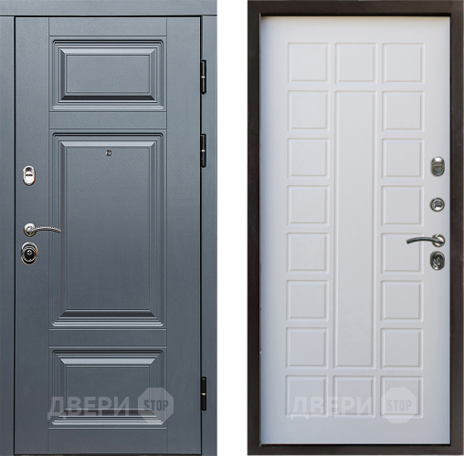 Входная металлическая Дверь Престиж Премиум Престиж Белое дерево в Троицк