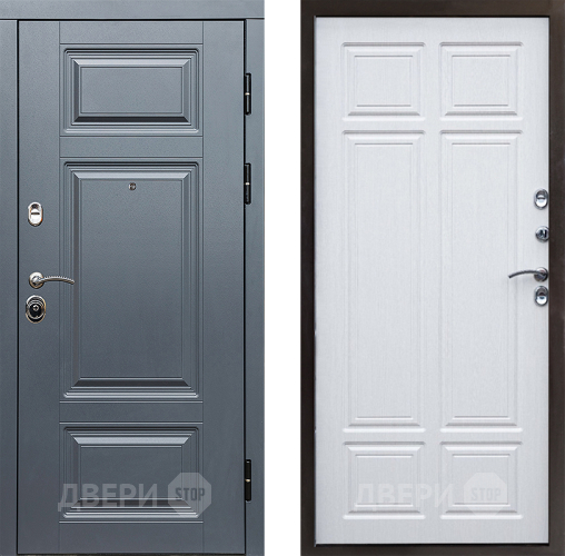 Входная металлическая Дверь Престиж Премиум Премиум Лиственница белая в Троицк