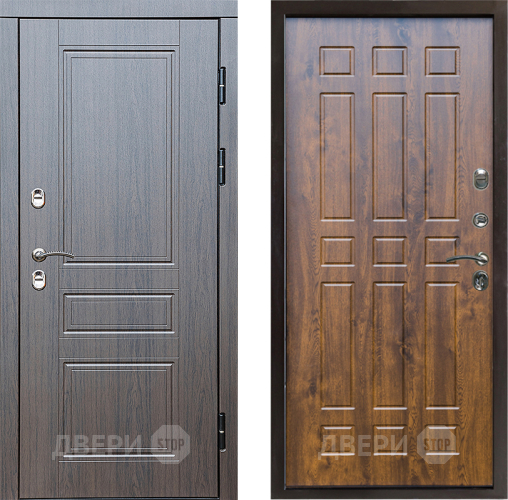 Дверь Престиж TERMO с терморазрывом Классика Спарта Дуб в Троицк