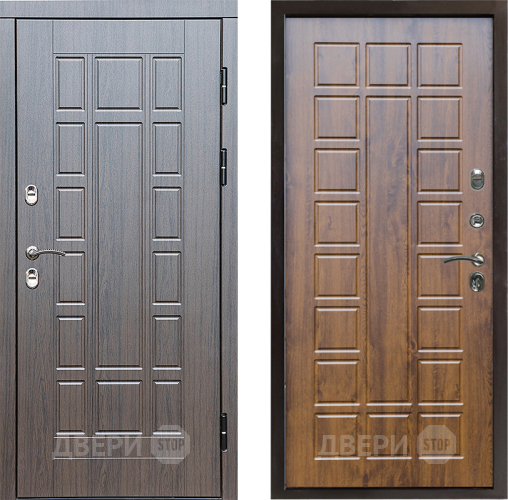 Входная металлическая Дверь Престиж TERMO с терморазрывом Престиж Престиж Дуб в Троицк