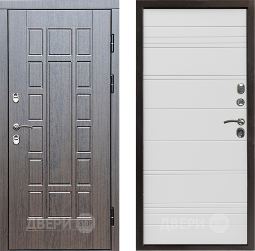 Дверь Престиж TERMO с терморазрывом Престиж Line Белый в Троицк