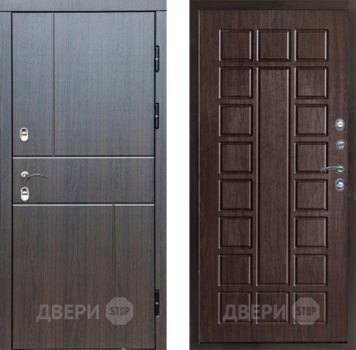 Входная металлическая Дверь Престиж TERMO с терморазрывом Горизонт Венге Престиж Венге в Троицк