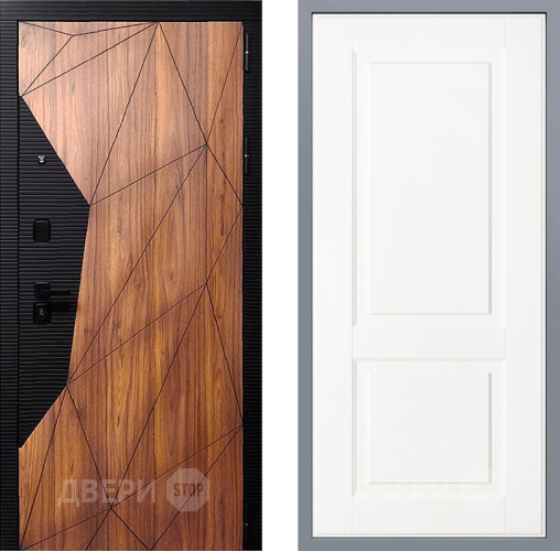 Дверь Заводские двери Морра Доррен Белый софт в Троицк