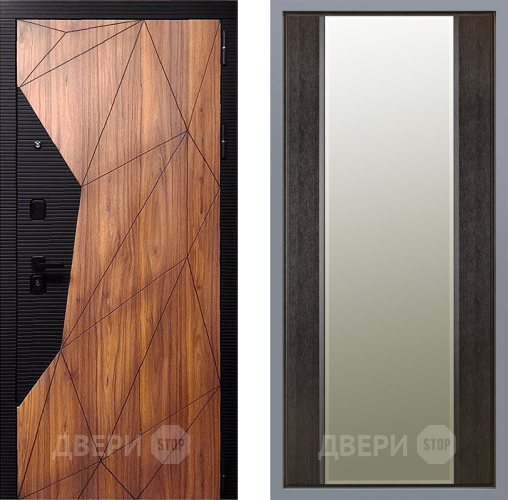 Дверь Заводские двери Морра Зеркало Макси Венге в Троицк