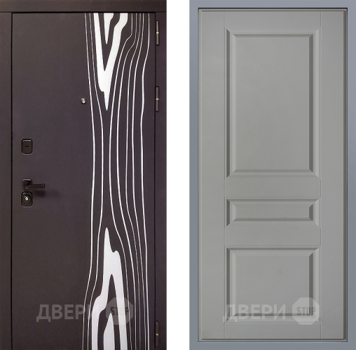 Дверь Заводские двери Леванте Стокгольм Грей софт в Троицк