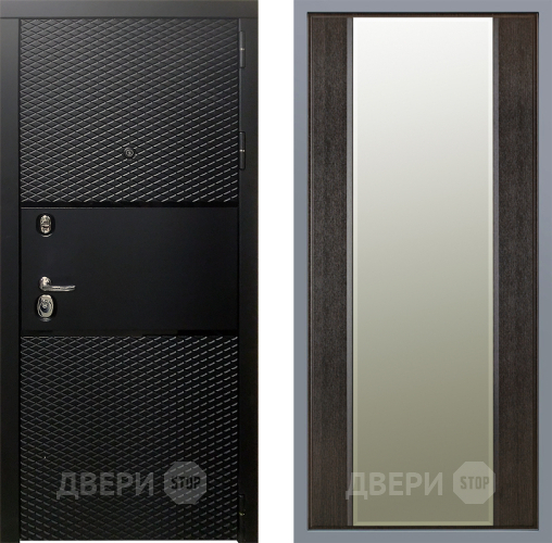 Дверь Заводские двери Тефлон Зеркало Макси Венге в Троицк