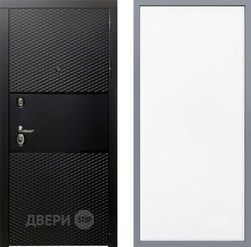 Дверь Заводские двери Тефлон Тривия Белый софт в Троицк