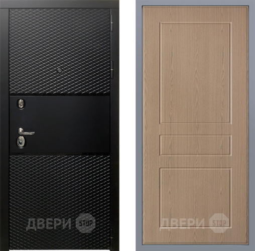 Дверь Заводские двери Тефлон К-2 Беленый дуб в Троицк