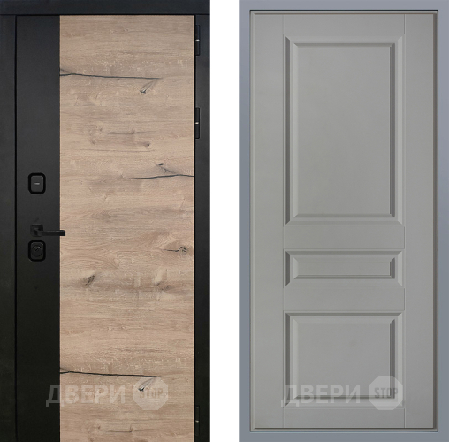 Дверь Заводские двери Ларте Стокгольм Грей софт в Троицк