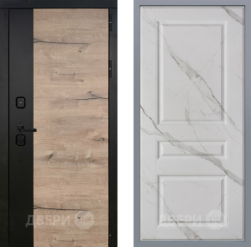 Дверь Заводские двери Ларте Стокгольм Мрамор белый в Троицк