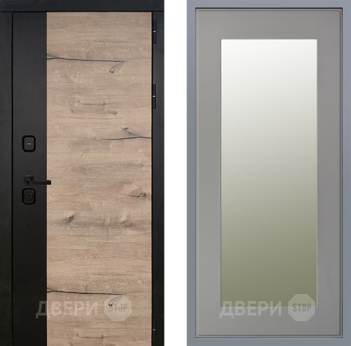 Дверь Заводские двери Ларте Зеркало Модерн Грей софт в Троицк