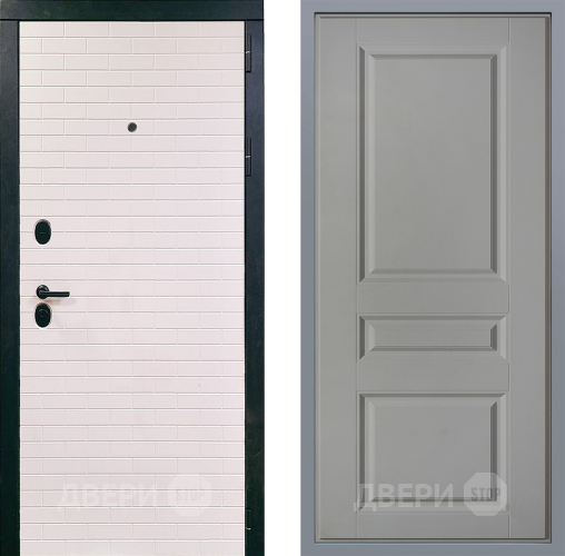 Дверь Заводские двери Сохо Стокгольм Грей софт в Троицк