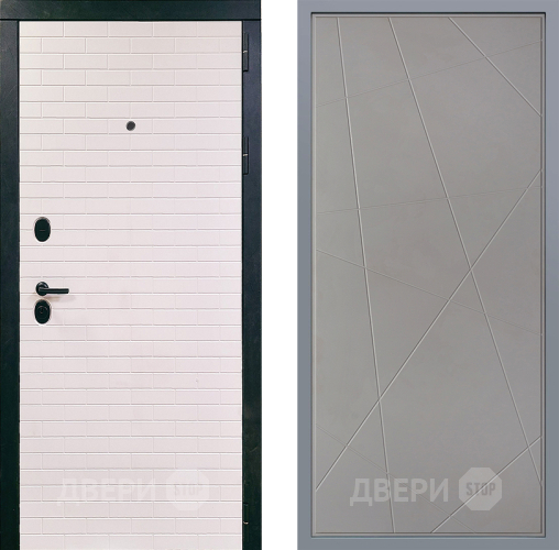 Дверь Заводские двери Сохо Флитта Грей софт в Троицк