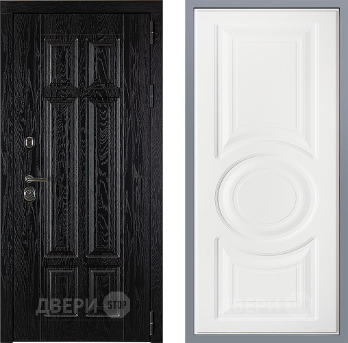 Дверь Заводские двери Мюнхен Неаполь Лофт белый в Троицк