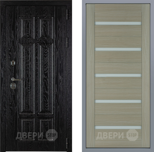 Дверь Заводские двери Мюнхен СБ-1 Капучино в Троицк